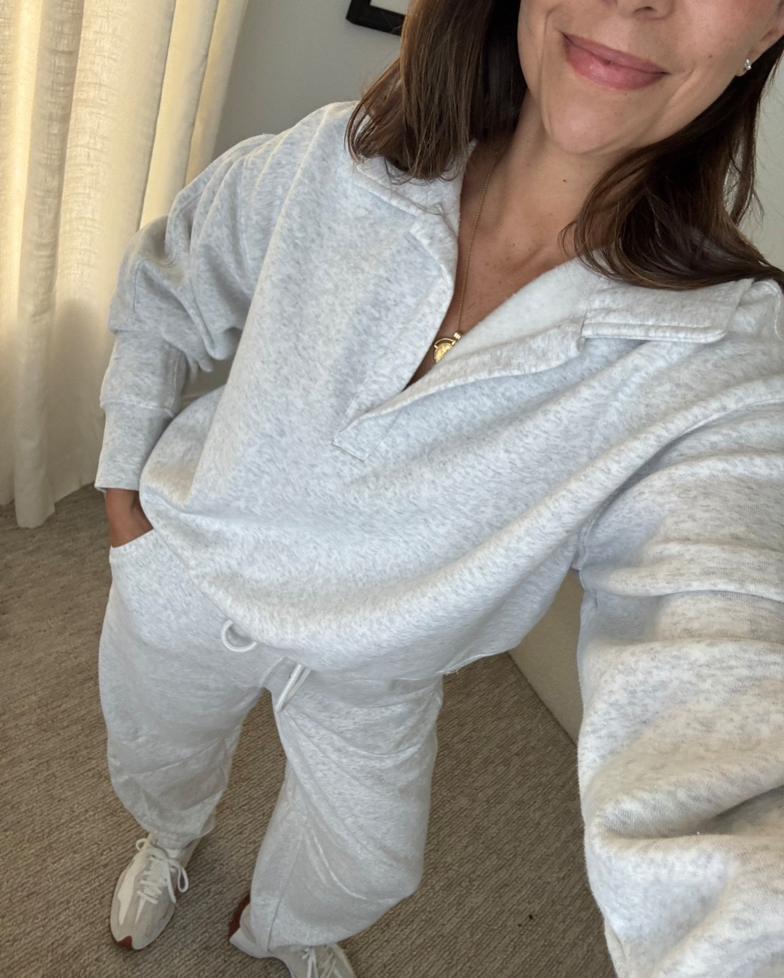 Cozy sweats from Target, currently on sale during Target Circle Week! Wearing xs in both, pants are $21, sweatshirt is $24!

#LTKSeasonal #LTKActive #LTKFindsUnder50