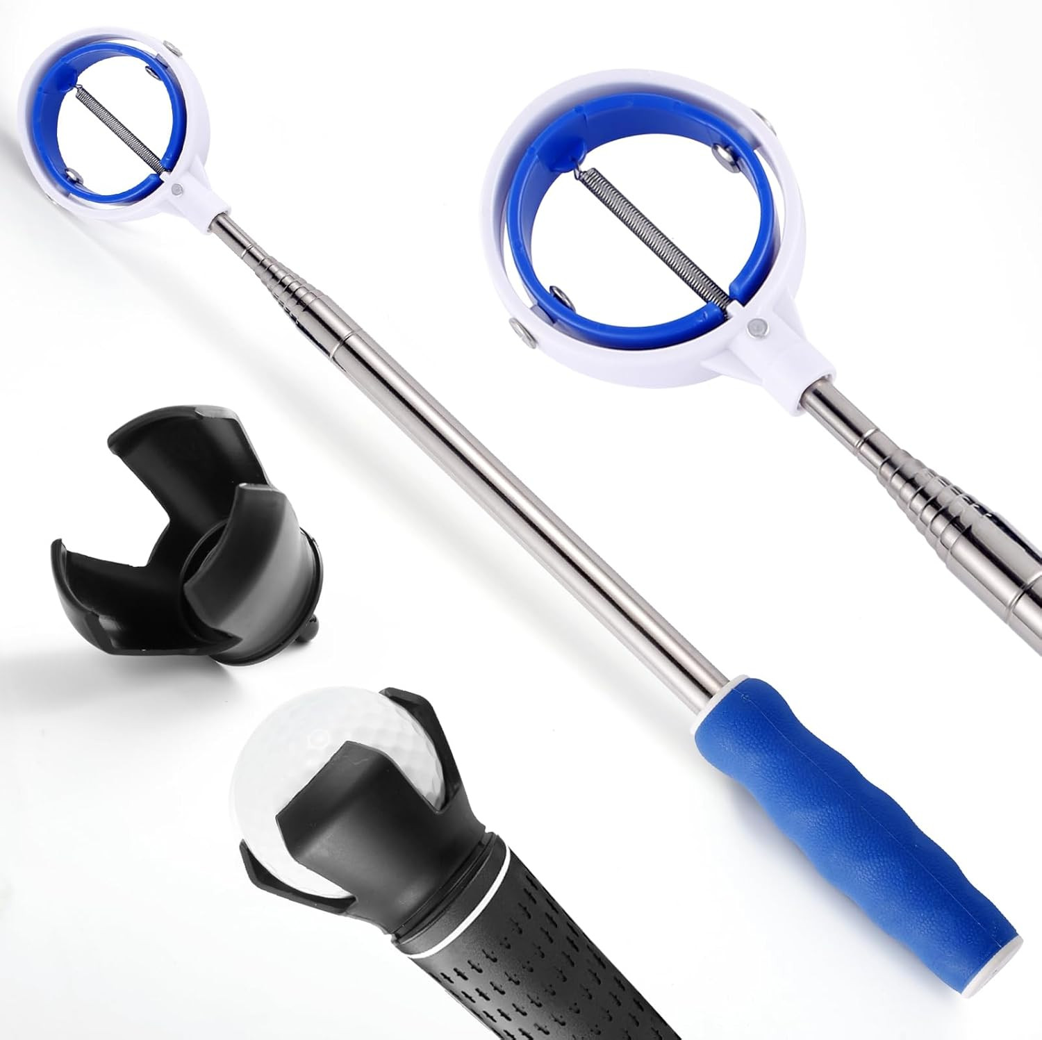 Golf Ball Retriever, Premium Golf Ball Retriever Telescopic for Water, Portable Golf Ball Grabber... | Amazon (US)