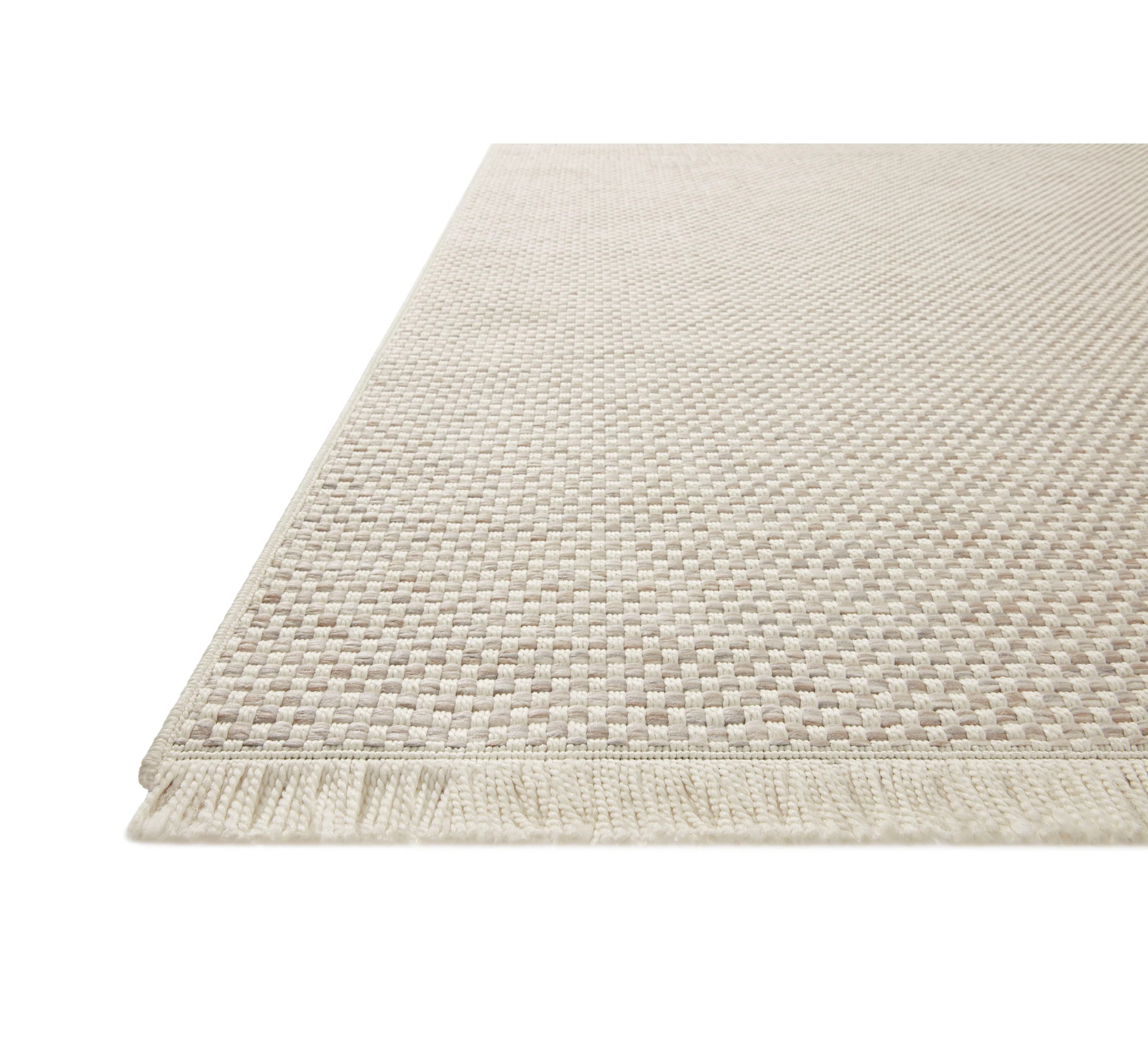 Amber Lewis x Loloi Malibu Ivory / Dove Indoor / Outdoor Area Rug | Wayfair North America