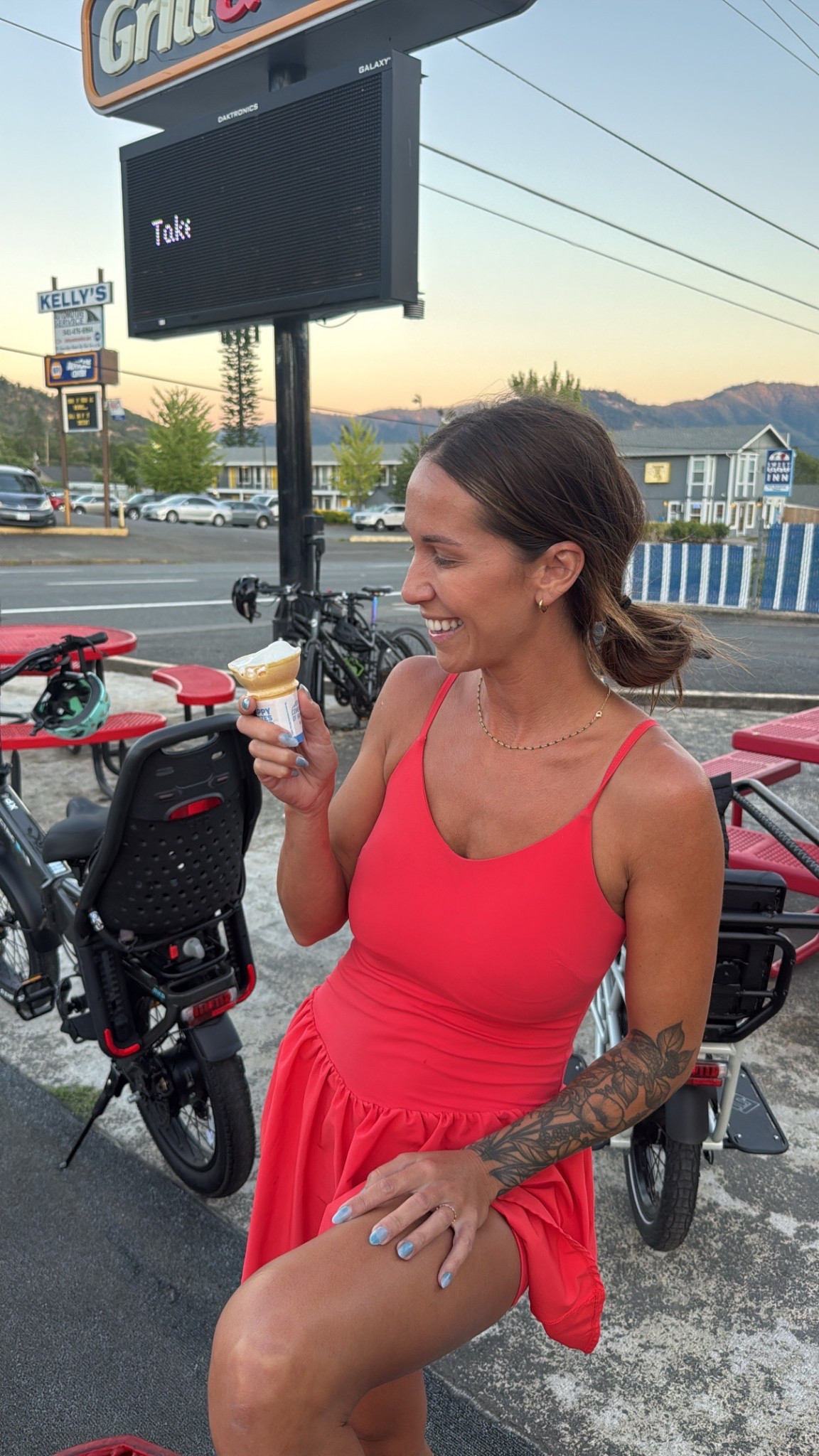 This is one of my wife’s favorite active dresses with built in shorts with pockets. She says it’s very comfy and functional! She works out in it and also rides bikes and wears it to dinner. Hope it helps 🤙

#LTKTravel #LTKActive #LTKBeauty