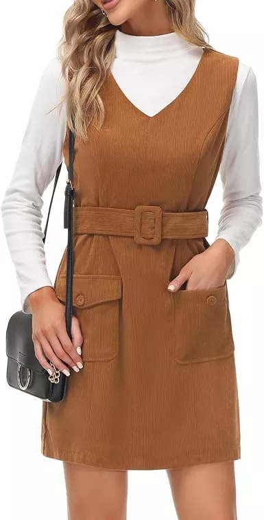 KANCY KOLE Women's Overall Dress V … curated on LTK