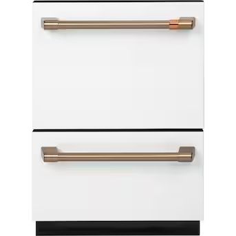 Cafe 49-Decibel 24-in Double-Drawer Dishwasher (Matte White) | Lowe's