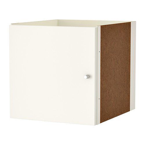 IKEA Kallax Shelving Units Insert with Door (1 Drawer, White) | Amazon (US)