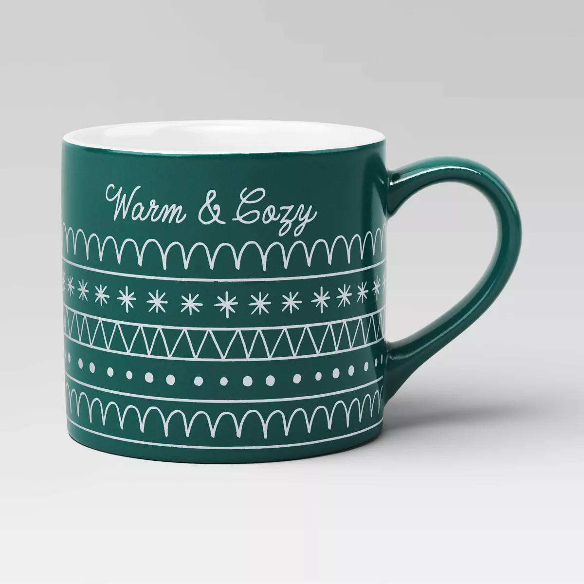 16oz Stoneware Christmas Warm and Gingerbread Man Mug -Wondershop™ | Target
