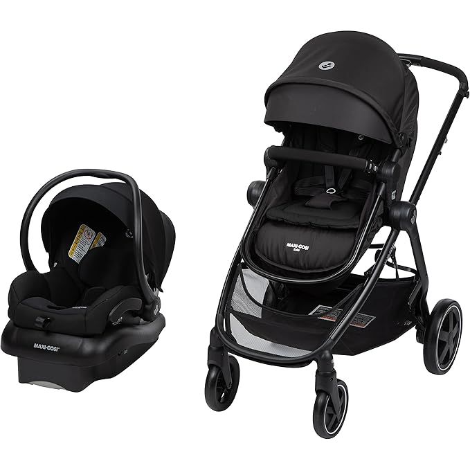 Maxi-Cosi Zelia² 5-in-1 Modular Travel System, Midnight Black | Amazon (US)