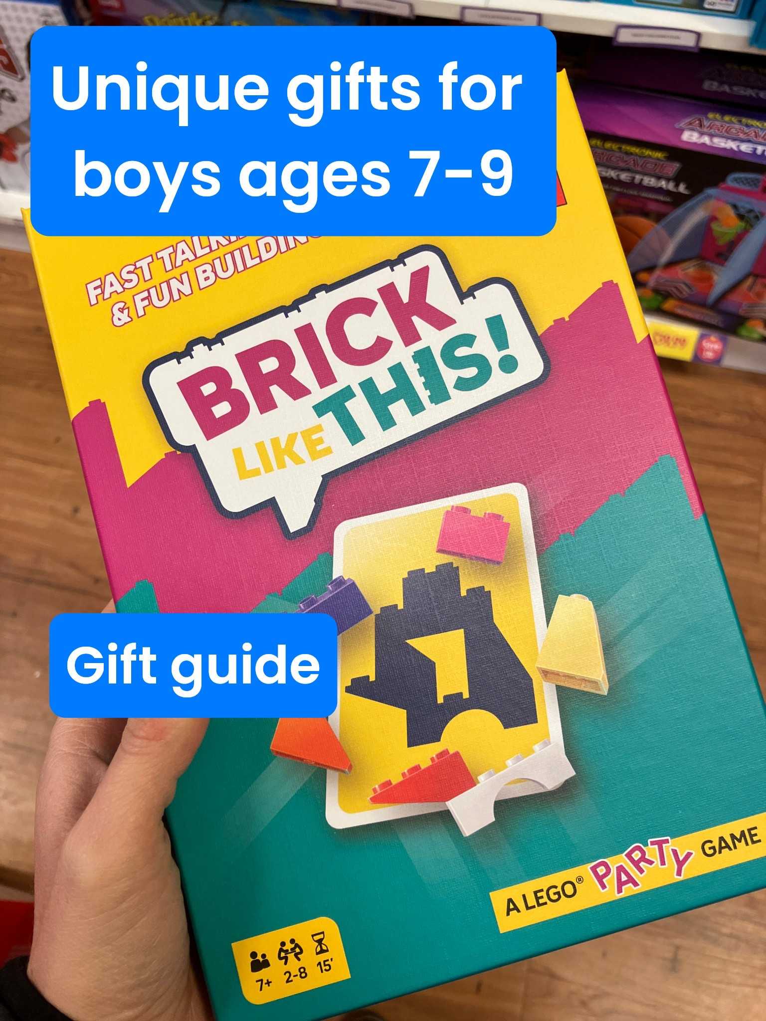 Just finished shopping for my nephew for Christmas and found some really amazing gift ideas for boys. These are things I think would make a great gift idea for kids ages 7-9. Think fun toys, active play and NO SCREENS! If you are shopping for a boy in this age group check out all the similar items. How cool is this Lego game? Has a bunch of challenge cards and you race to be the first one to build it. This is such a cool idea for anyone who loves legos! I will likely be getting it for my son next year. 

Unique kids gift ideas
Kids gift guide
What to buy a 9 year old boy for Christmas 

#LTKHoliday #LTKKids #LTKGiftGuide