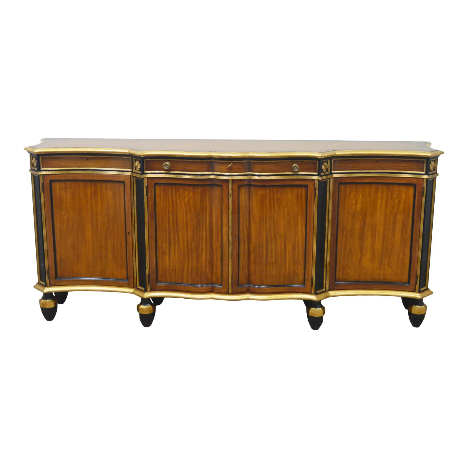 Baker Banded Sideboard Buffet | Chairish