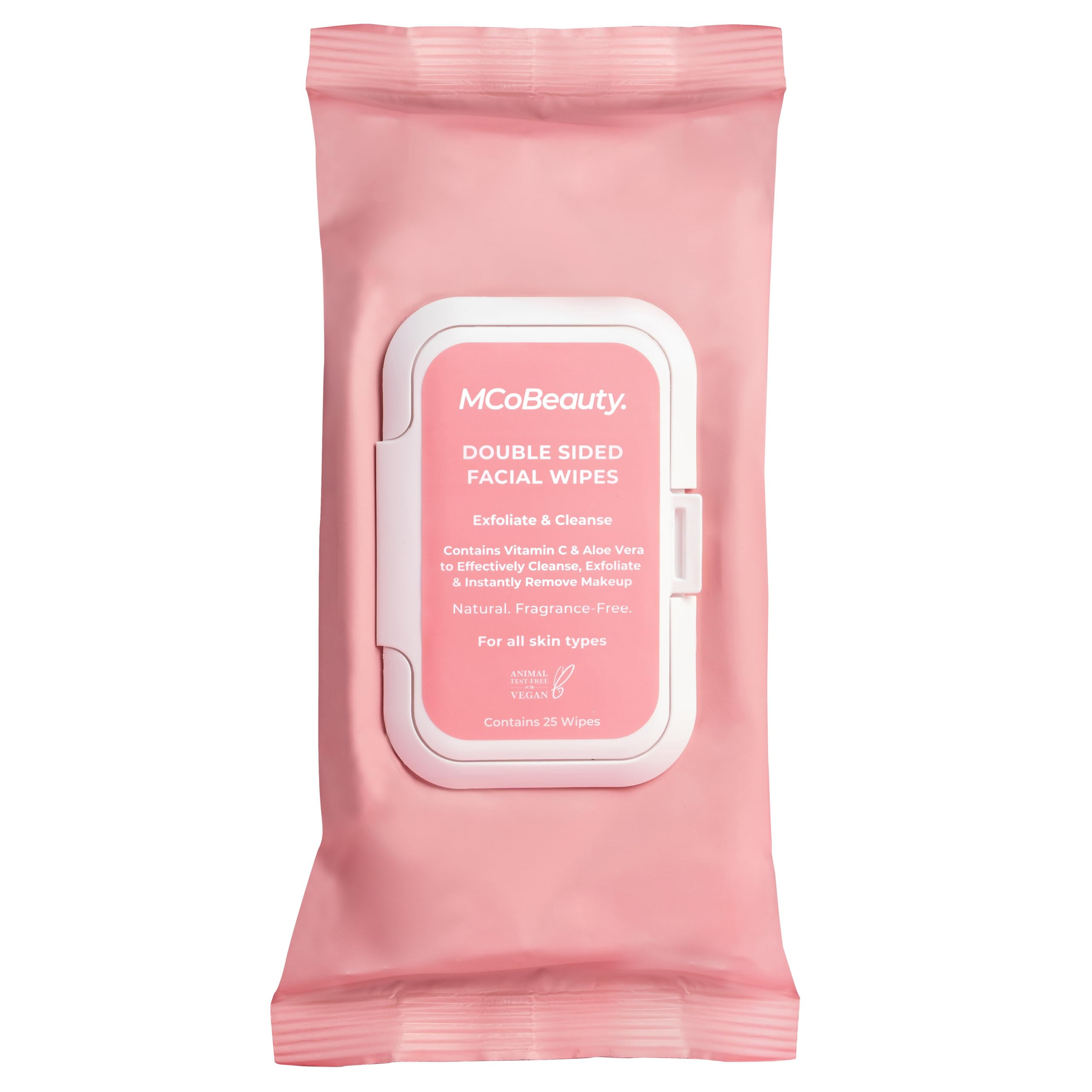 Amazon.com: MCoBeauty Double Sided Facial Wipes - Cleansing & Exfoliating Makeup Remover Wipes fo... | Amazon (US)