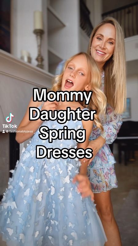 Mommy daughters spring dresses I'm wearing a small and she is bringing it

#LTKsalealert #LTKover40 #LTKfindsunder100