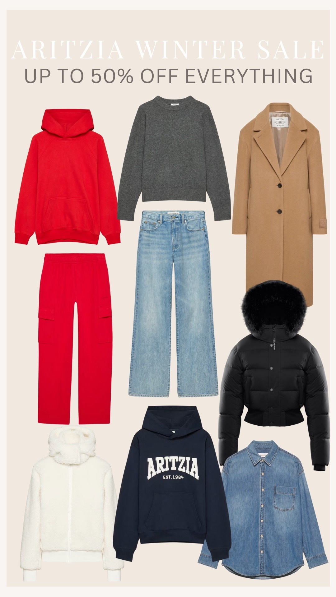 Aritzia winter sale! Up to 50% off sitewide

Winter fashion, matching set, puffer coat, pullover sweatshirt 

#LTKSeasonal #LTKSaleAlert #LTKFindsUnder100