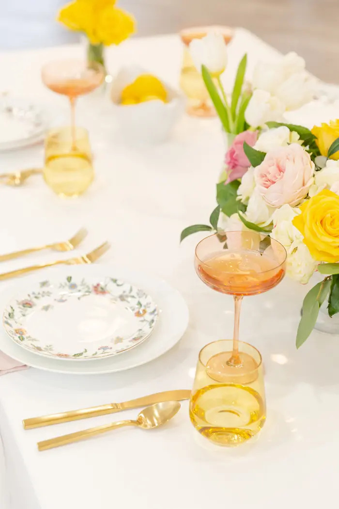 Estelle Colored Glass Set of 2 Stem Coupes | Nordstrom | Nordstrom