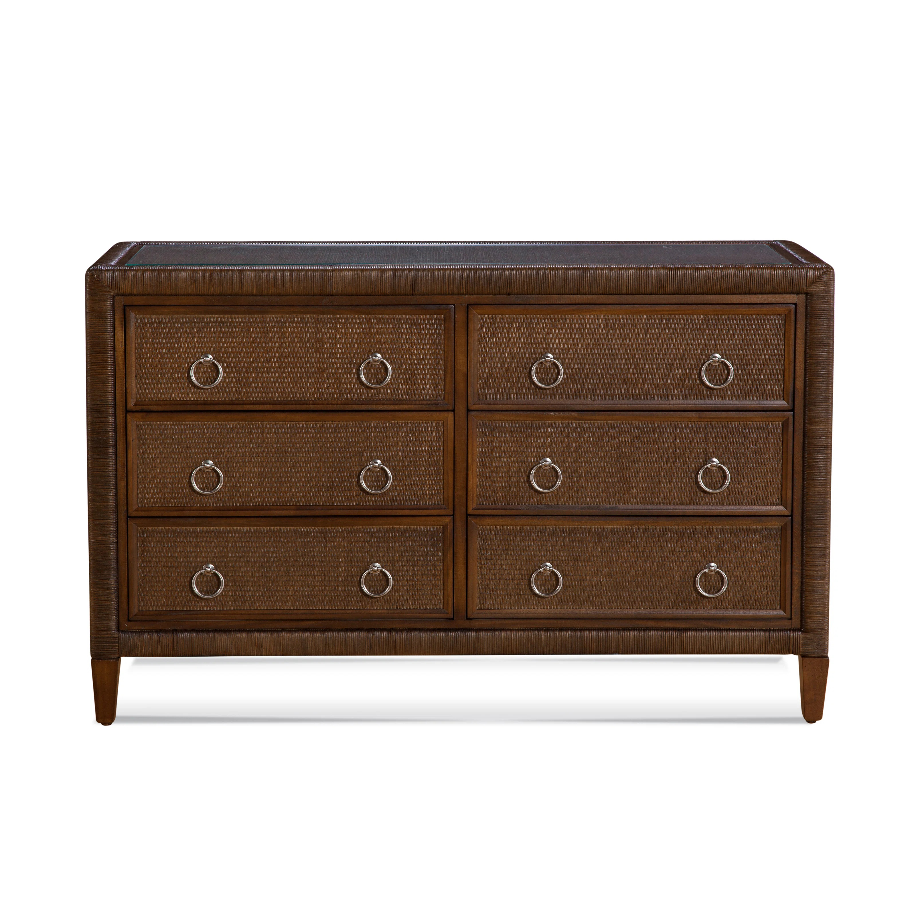 Birch Lane™ Warwick 6-Drawer Wicker Dresser & Reviews | Wayfair | Wayfair North America
