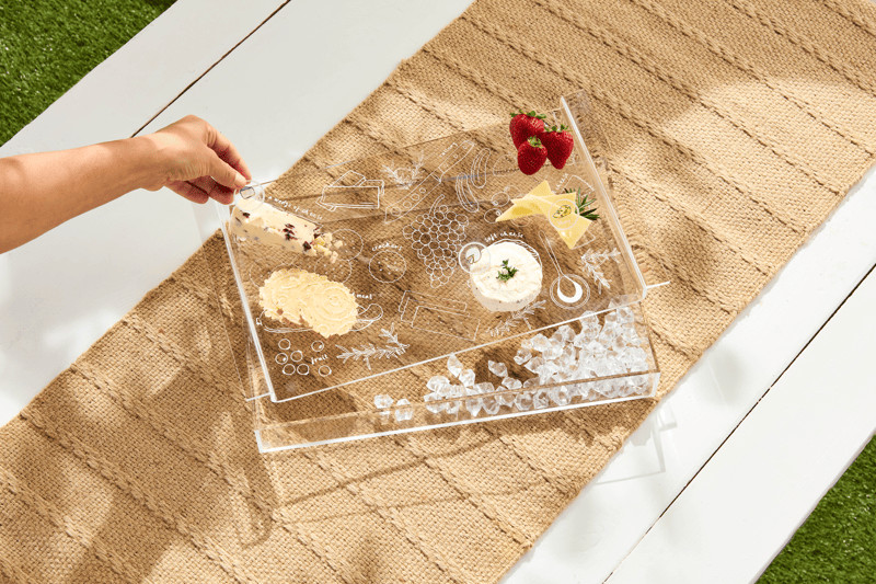 Acrylic Chiller Charcuterie Tray | Mud Pie