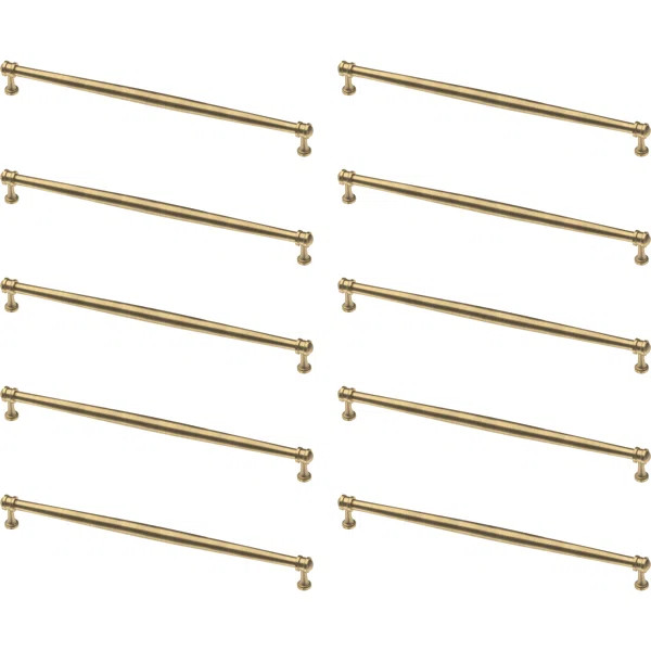 Charmaine 12" Center to Center Bar Pull Multipack (Set of 10) | Wayfair North America