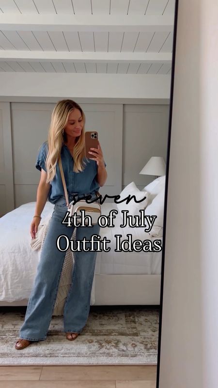 #ad Walmart has so many cute and affordable outfits for the Fourth of July! Most of these items ship quickly, so you will get them in time to celebrate in style. #walmartpartner #walmartfashion @walmartfashion

#LTKSeasonal #LTKfindsunder100 #LTKfindsunder50