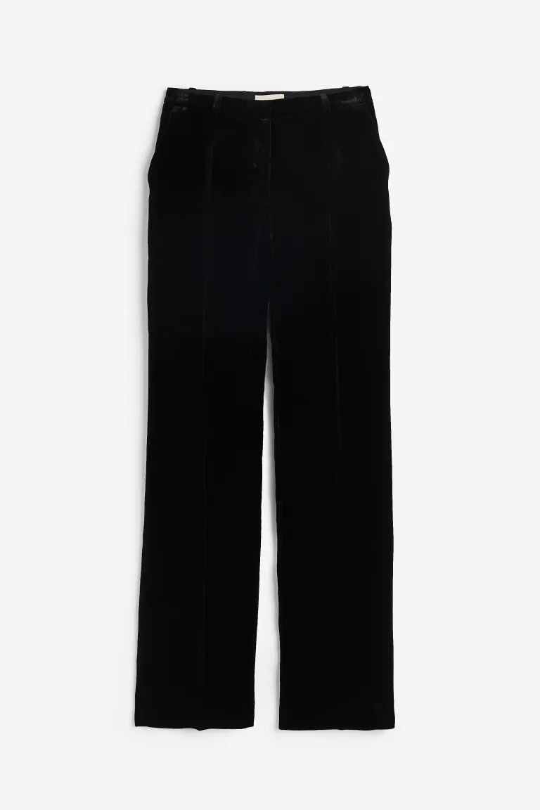 Silk-blend Velvet Pants | H&M (US)