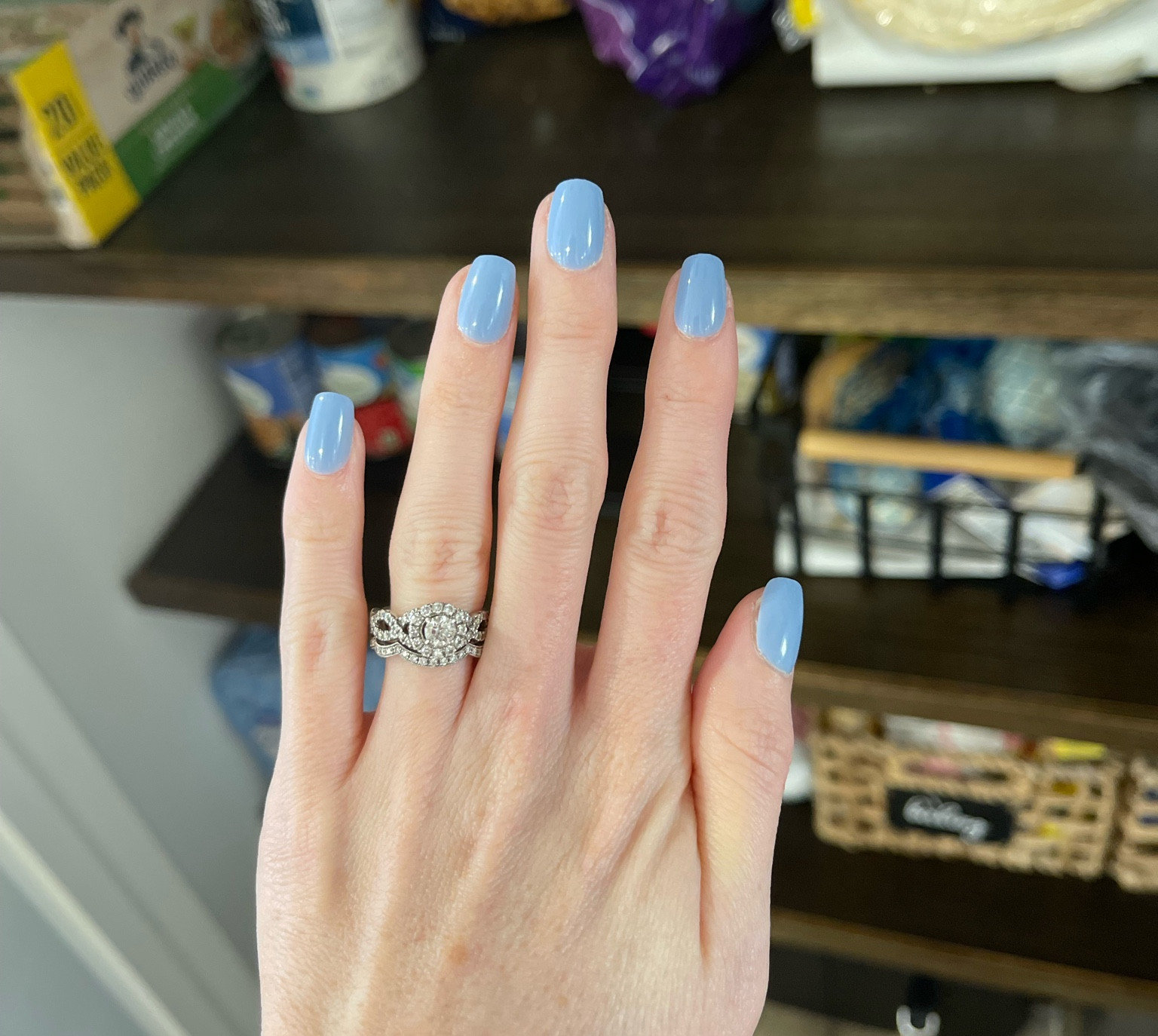 New set of press on nails! Changed my last pair after 2 weeks, k feel like I could’ve gone 3 weeks if I really left them, but I was so excited to try this gorgeous cashmere blue color! Very ‘Elsa’ according to my daughter 😆🫶

Press ons, nail polish, beauty 

#LTKPetite #LTKFindsUnder50 #LTKBeauty