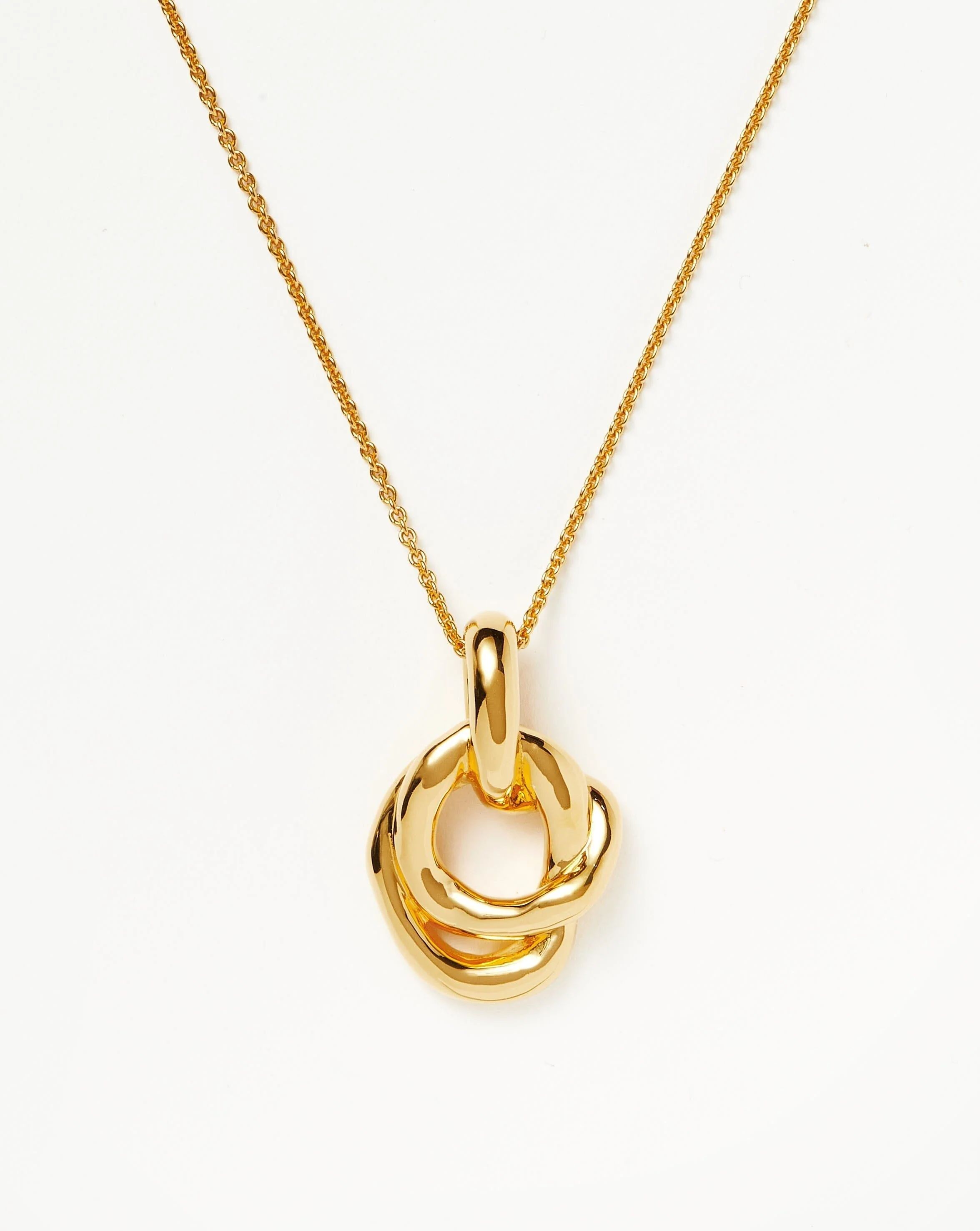 Molten Twisted Double Pendant Necklace | Missoma