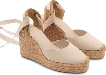Ankle Wrap Platform Wedge Espadrille (Women) | Nordstrom