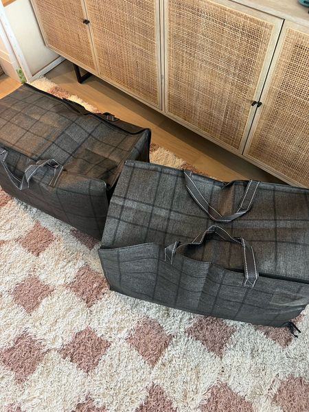 Just ordered the storage bags from Amazon to store my summer clothes away for the season. Really great size, and could definitely fit under a high bed! 

#LTKSeasonal #LTKhome