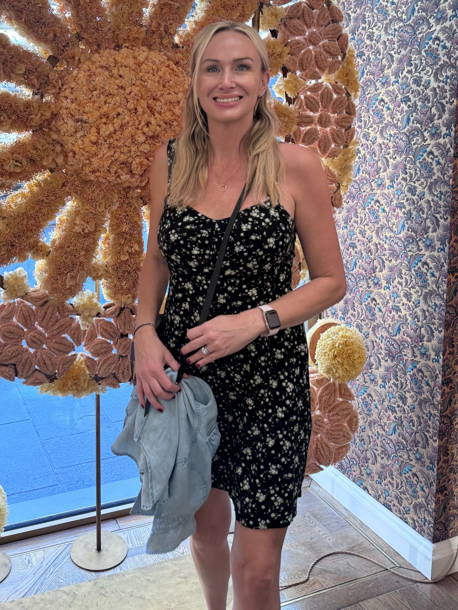 The perfect floral mini for transitional weather- pair with sandals or sneakers. You can also pair it with a chambray shirt or a denim jacket for an easy everyday look. This dress is on sale for under $15 AND it packs really well for travel. 

black floral mini dress outfit, travel outfit idea, summer to fall outfit, casual date night look, feminine floral dress, floral mini under $20, affordable floral dress, what to wear sightseeing, easy everyday outfits, Italy travel outfit 


#LTKTravel #LTKSaleAlert #LTKOver40