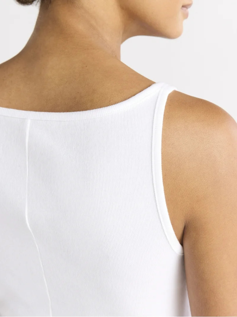 Free Assembly Women's Scoop Neck Tank Top, Sizes XS-XXL - Walmart.com | Walmart (US)