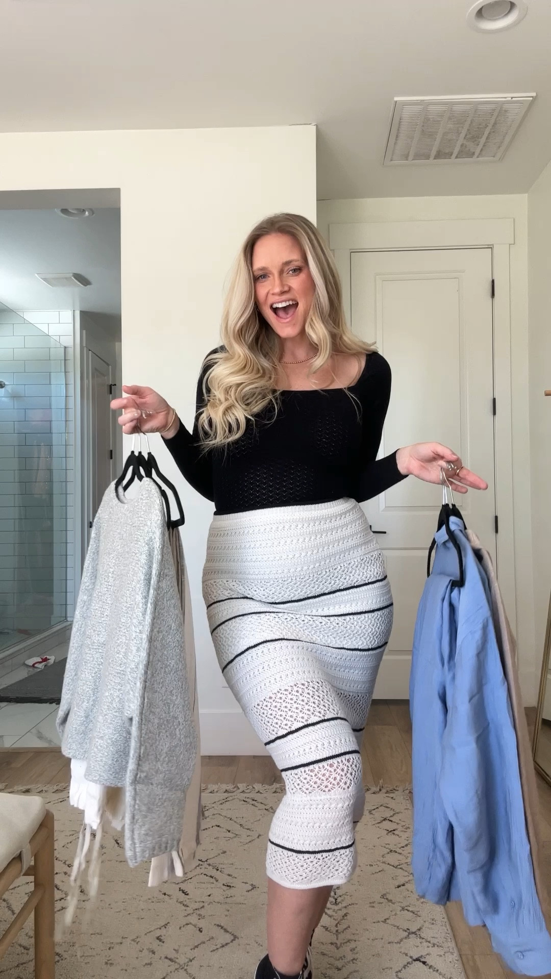 Abercrombie haul keep or return 17 weeks pregnant ✨🥰

#LTKstyletip #LTKfindsunder100