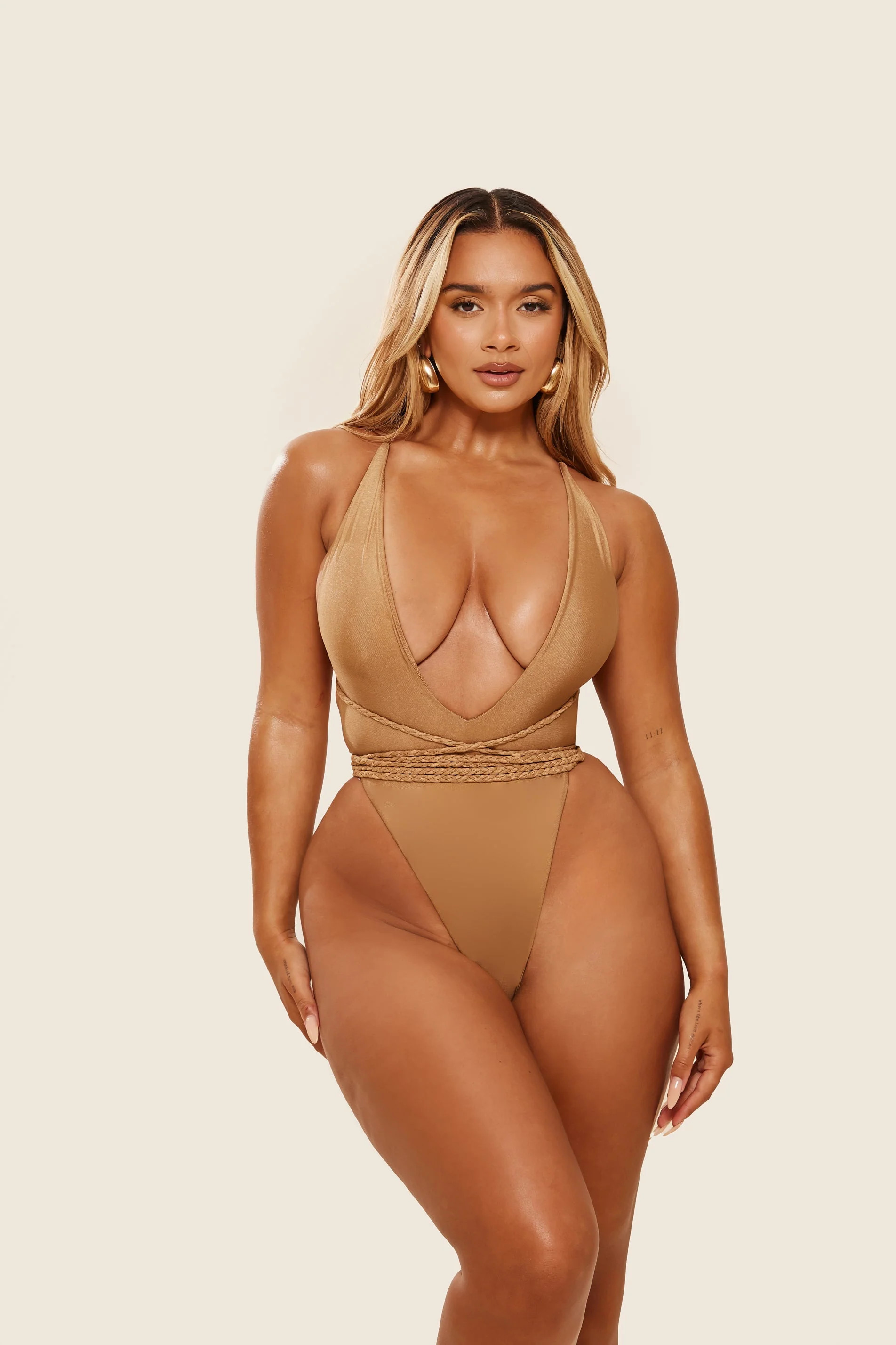 Fishtail Swim in Bronze | Mars The Label