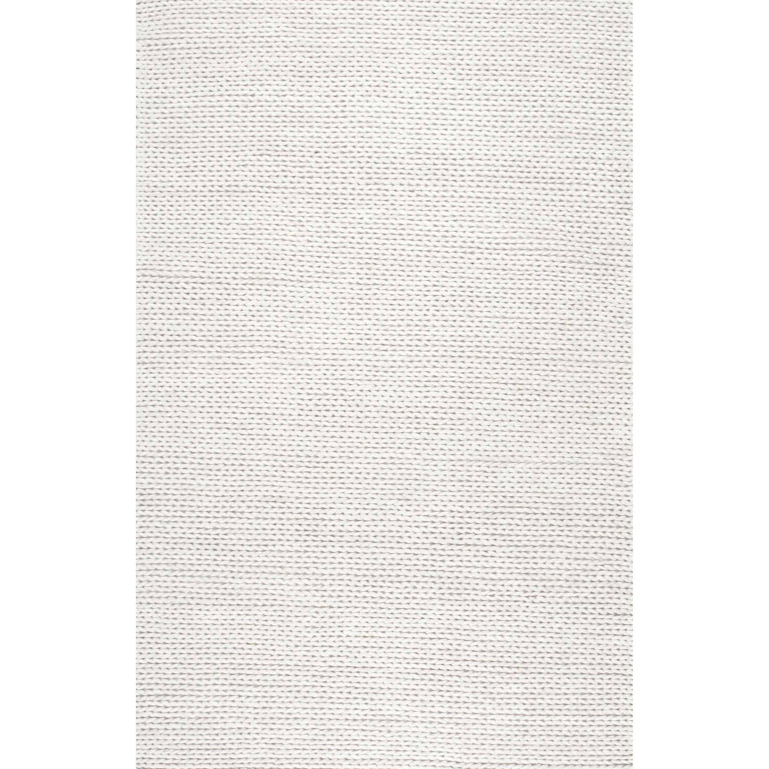 nuLOOM Penelope Braided Wool Area Rug, 10', Off White | Walmart (US)