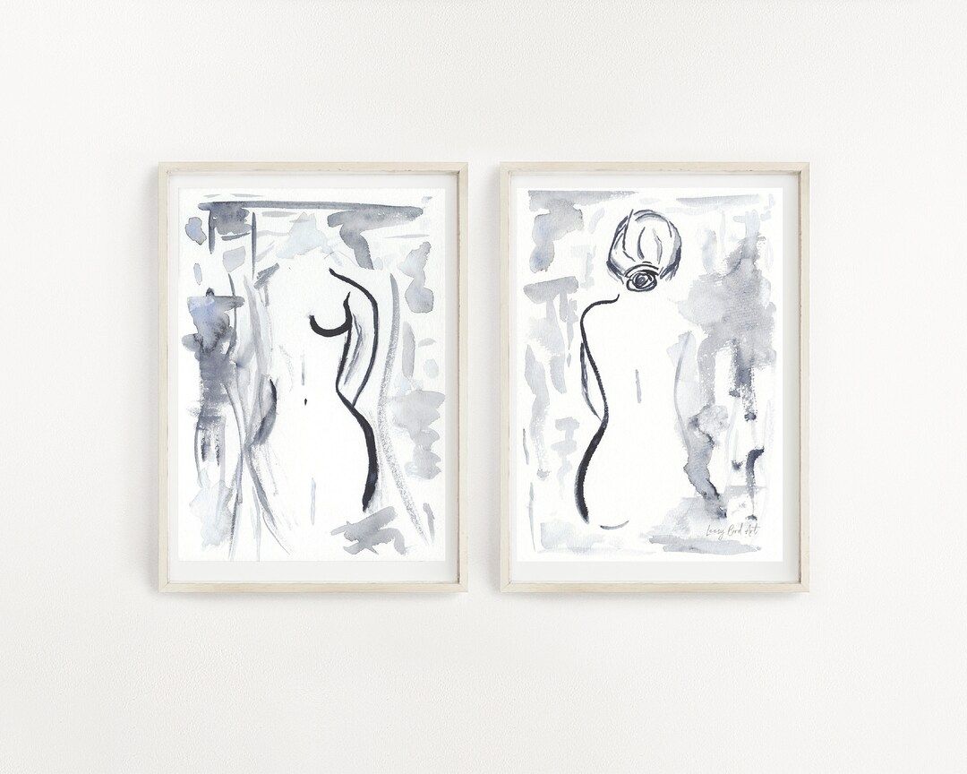 Bundle | Nude Feminine Abstracts 1a and 1b | Etsy (US)
