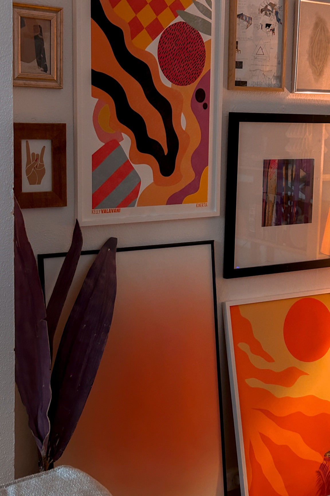 #gallerywall #artwork #homedecor #interiordesign #art #artvollection 

#LTKhome