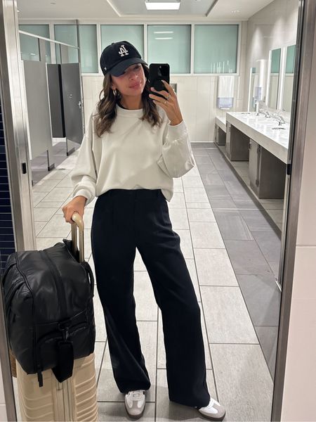 Travel outfit ✈️ size 6 lululemon sweatshirt and size 26 long in Abercrombie trousers (use code AFNENA for 20% OFF!)



Athleisure outfit 
School drop off 
Errands outfit 
Airport outfit 

#LTKsalealert #LTKtravel #LTKstyletip