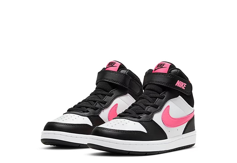 GIRLS LITTLE KID COURT BOROUGH 2 MID SNEAKER | Rack Room Shoes