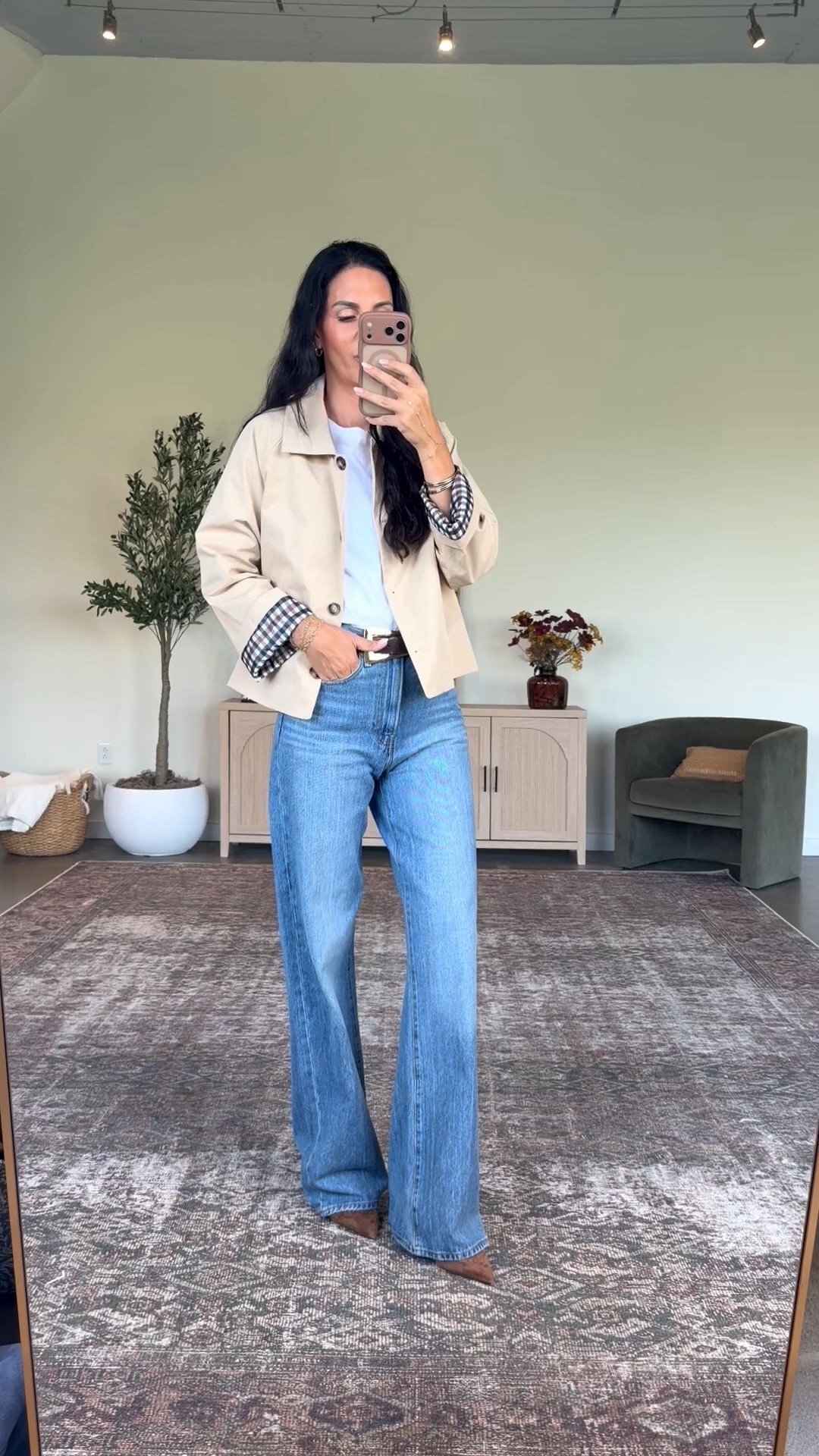 30% off 
This affordable barn/chore jacket find is amazing- small 
Tee - small 
@levi   called “not the same” size 27
Coat- small and tts

#LTKU #LTKOver40 #LTKTall