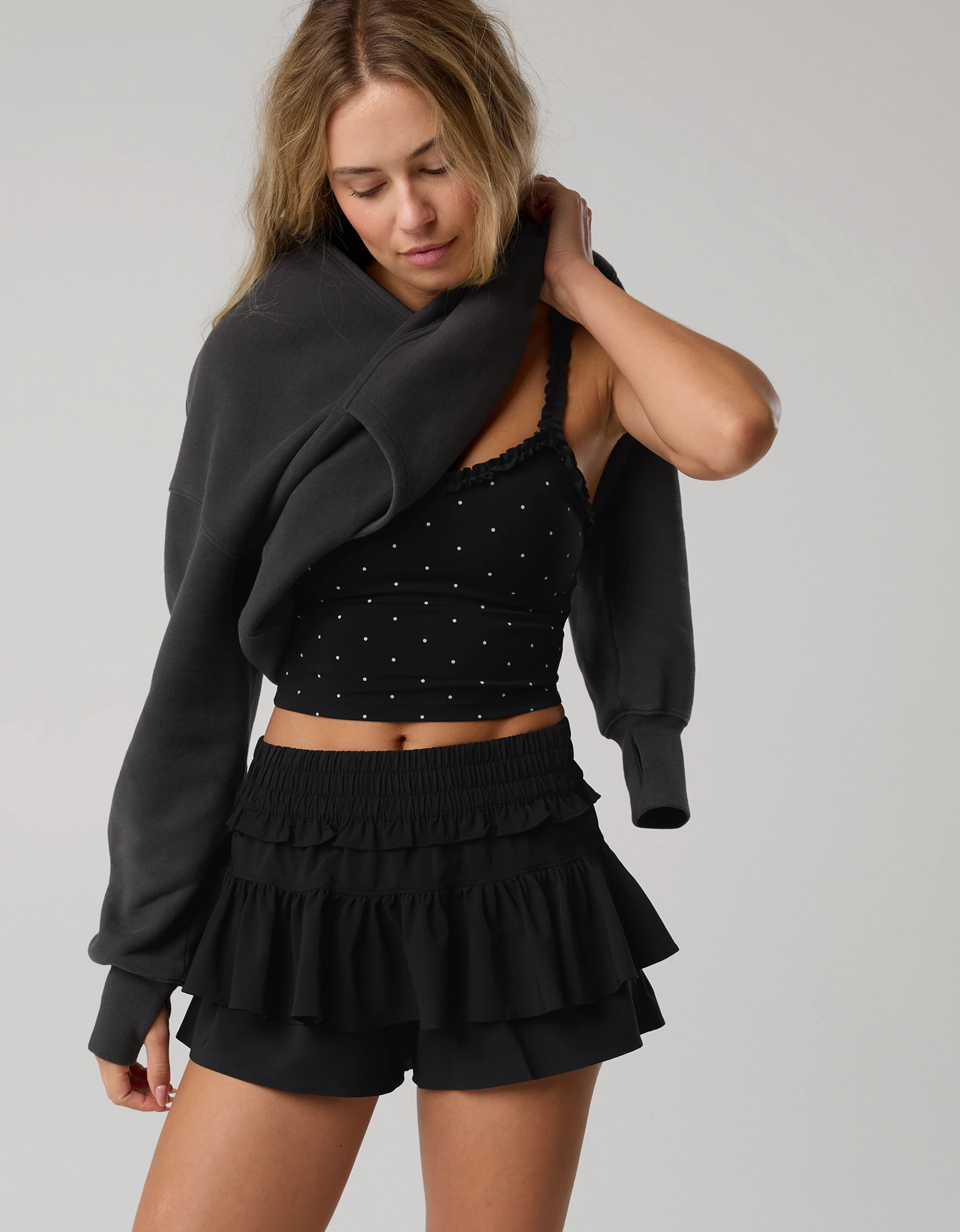 OFFLINE By Aerie Layered Ruffle Short | Aerie