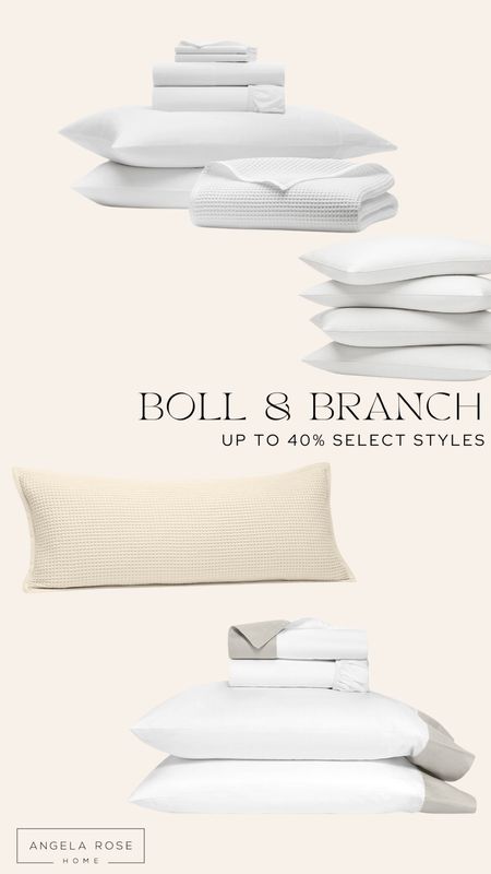 Up to 40% off select styles at Boll & Branch! 

#LTKGiftGuide #LTKHoliday #LTKhome