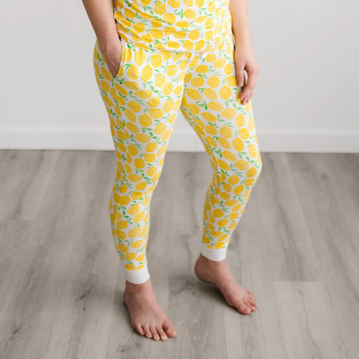 Lemons Women's Bamboo Viscose Pajama Pants | Little Sleepies