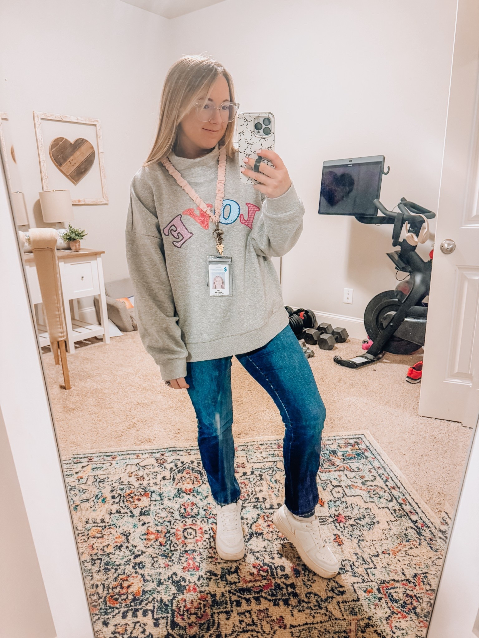 Cute counselor outfit!!! The love mockneck from target is so cute!!! 

#LTKPetite #LTKSaleAlert #LTKdayinmylife