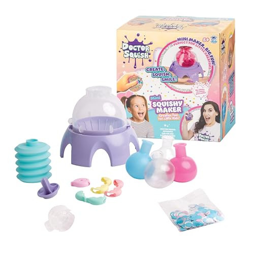 Doctor Squish Mini Squishy Maker | DIY Squishy Making Kit for Kids Ages 5 & Up | Make Your Own Squishies with TPR Balloons | Easy Maker Toy | Amazon (US)