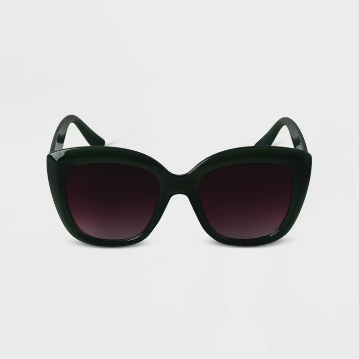 Women's Oversized Cateye Sunglasses - A New Day™ | Target