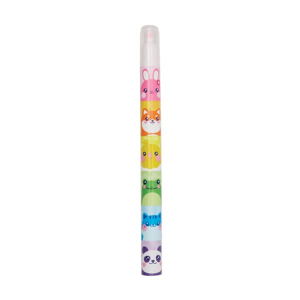 Hey Critters! Stacking Highlighters by Ooly | Mochi Kids