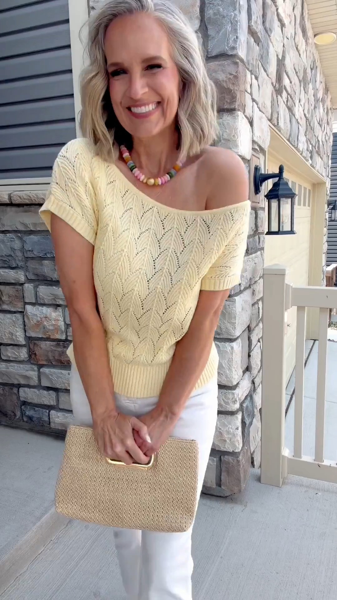 Knits for summer to fall from Amazon

One shoulder, open weave, white denim, Erin McDermott, chunky jewelry, summer style, early fall

#LTKootd #LTKOver40 #LTKSaleAlert