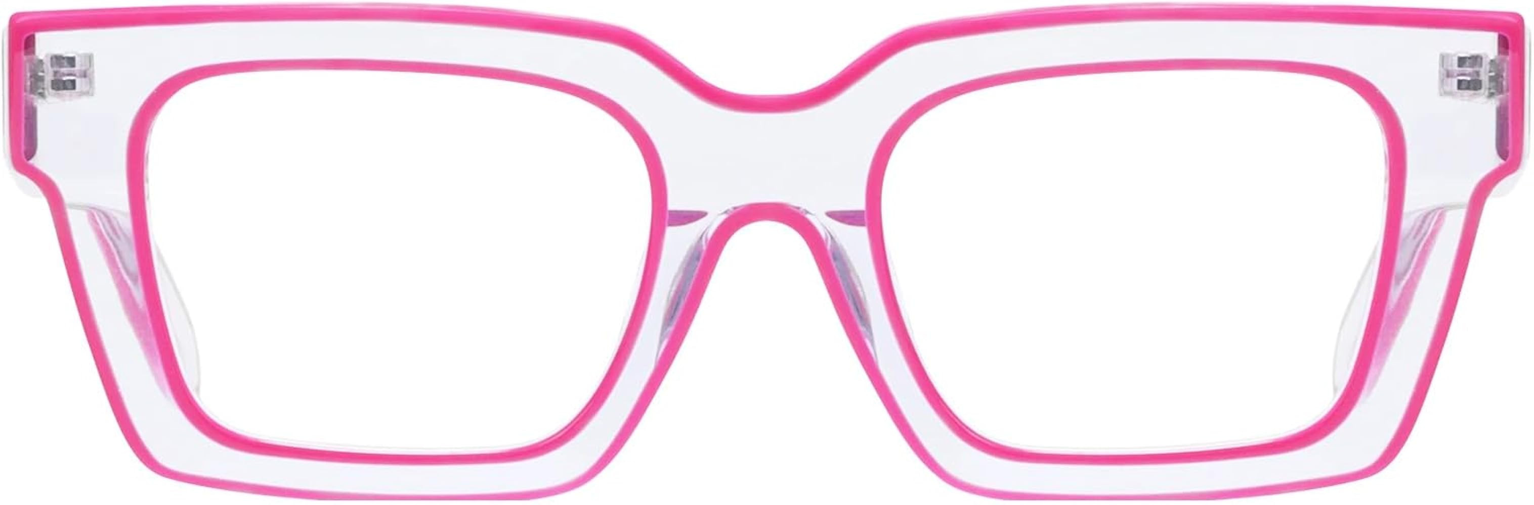 Reading Glasses for Women Men - Blue Light Blocking Glasses Computer Readers Anti UV400/Glare/Eye... | Amazon (US)