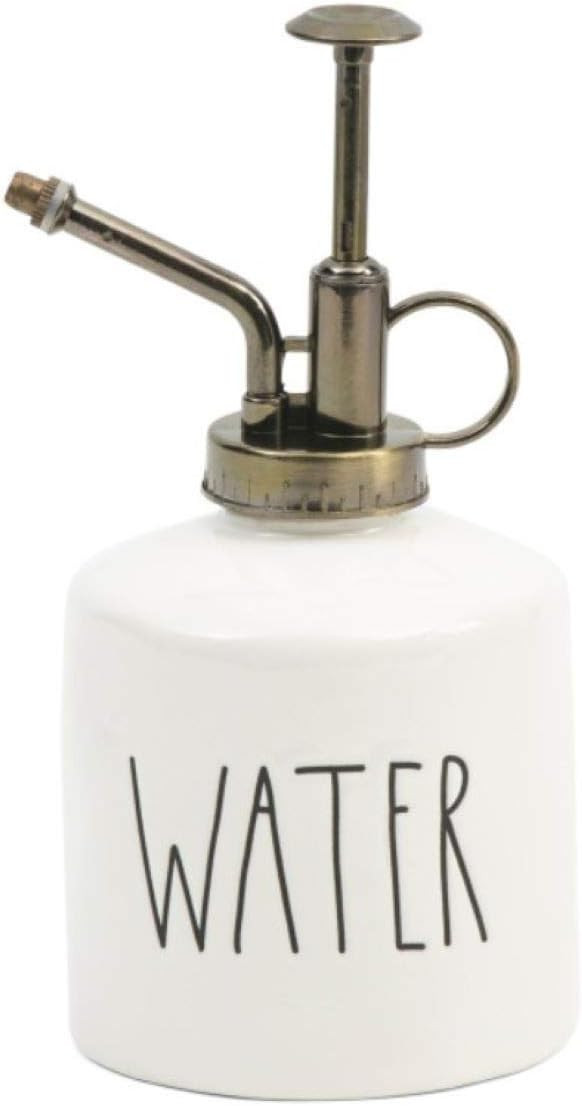 Rae Dunn by Magenta Ceramic Plant Mister/Atomizer/Sprayer- Inscribed Water in Large Letters LL | Amazon (US)