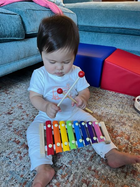 Fun gift for 12 months +! My toddler loves music and he has really enjoyed playing with all the different instruments while we listen to music and sing songs

#LTKbaby #LTKkids #LTKhome