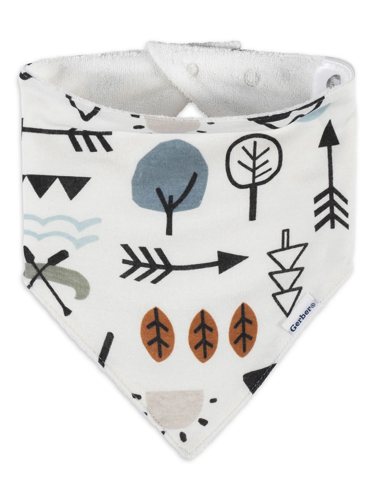 Modern Moments by Gerber Baby Boy Bandana Bib, One Size - Walmart.com | Walmart (US)