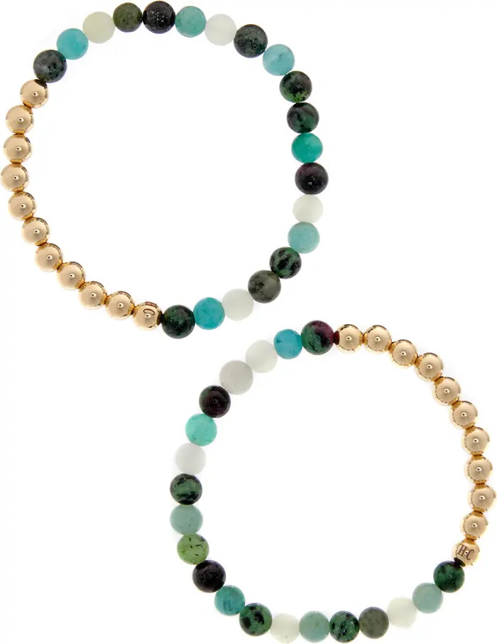 N6 Happiness/Ease Set of 2 Healer's Bracelets | Nordstrom