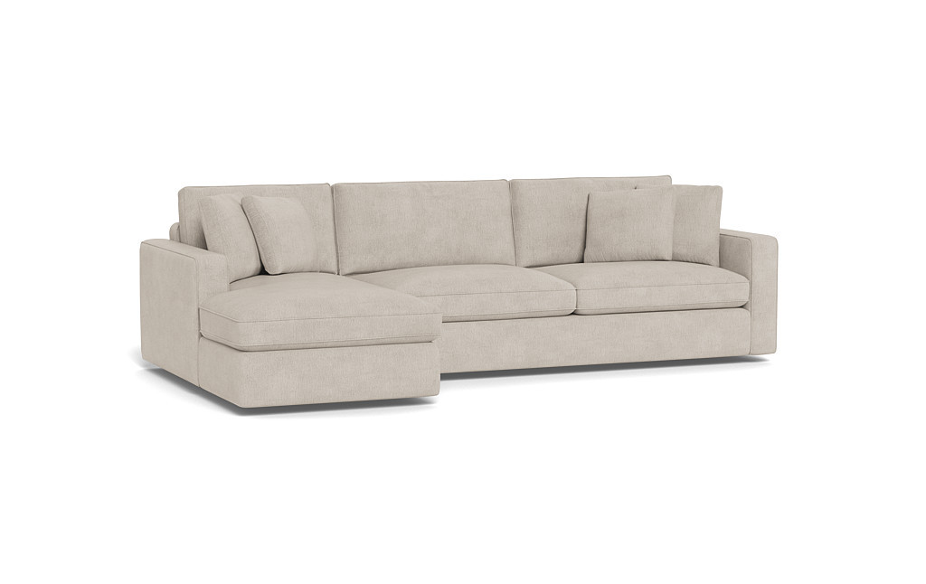 James 3-Seat Left Chaise Sectional | Interior Define