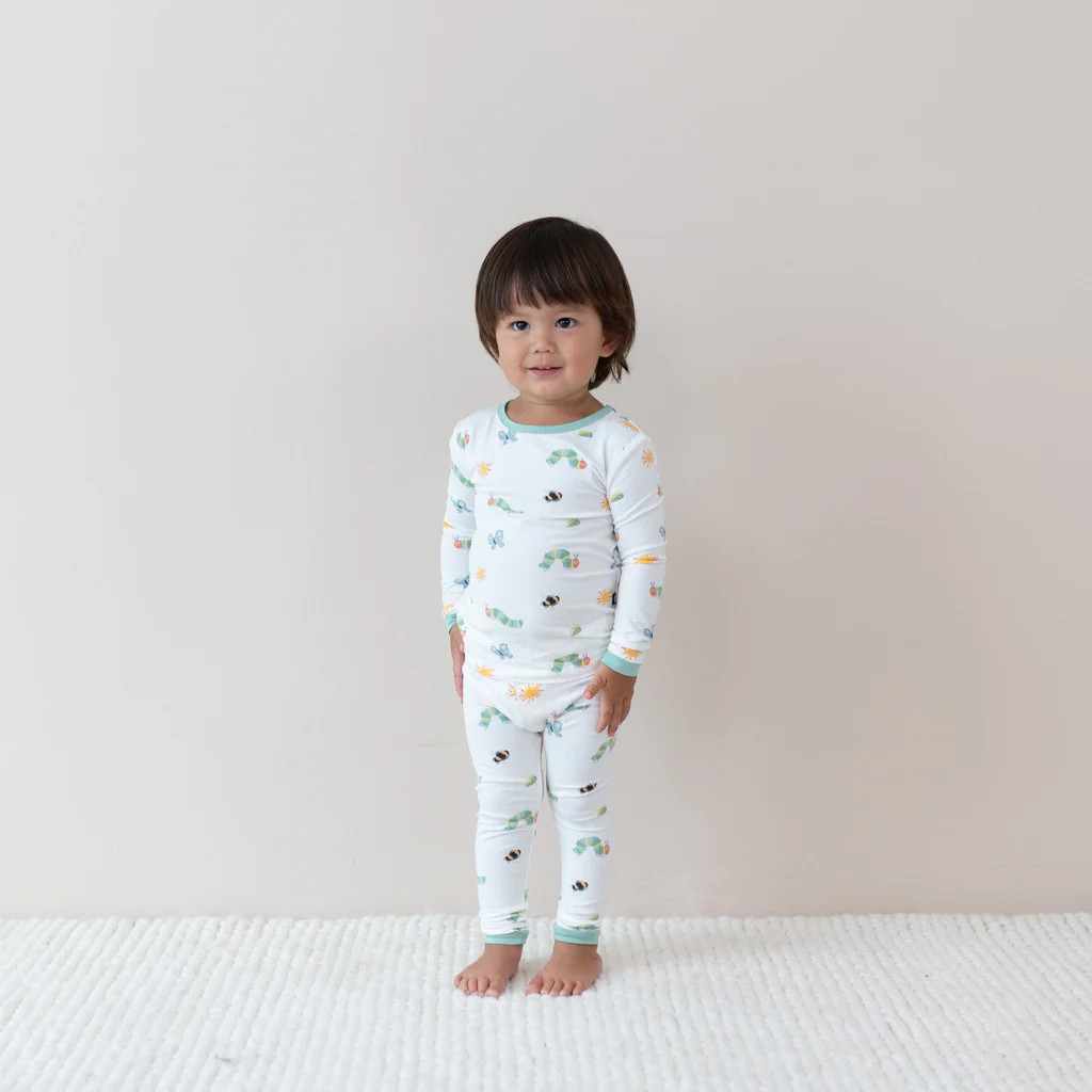 Long Sleeve Pajamas in The Very Hungry Caterpillar™ and Friends | Kyte Baby