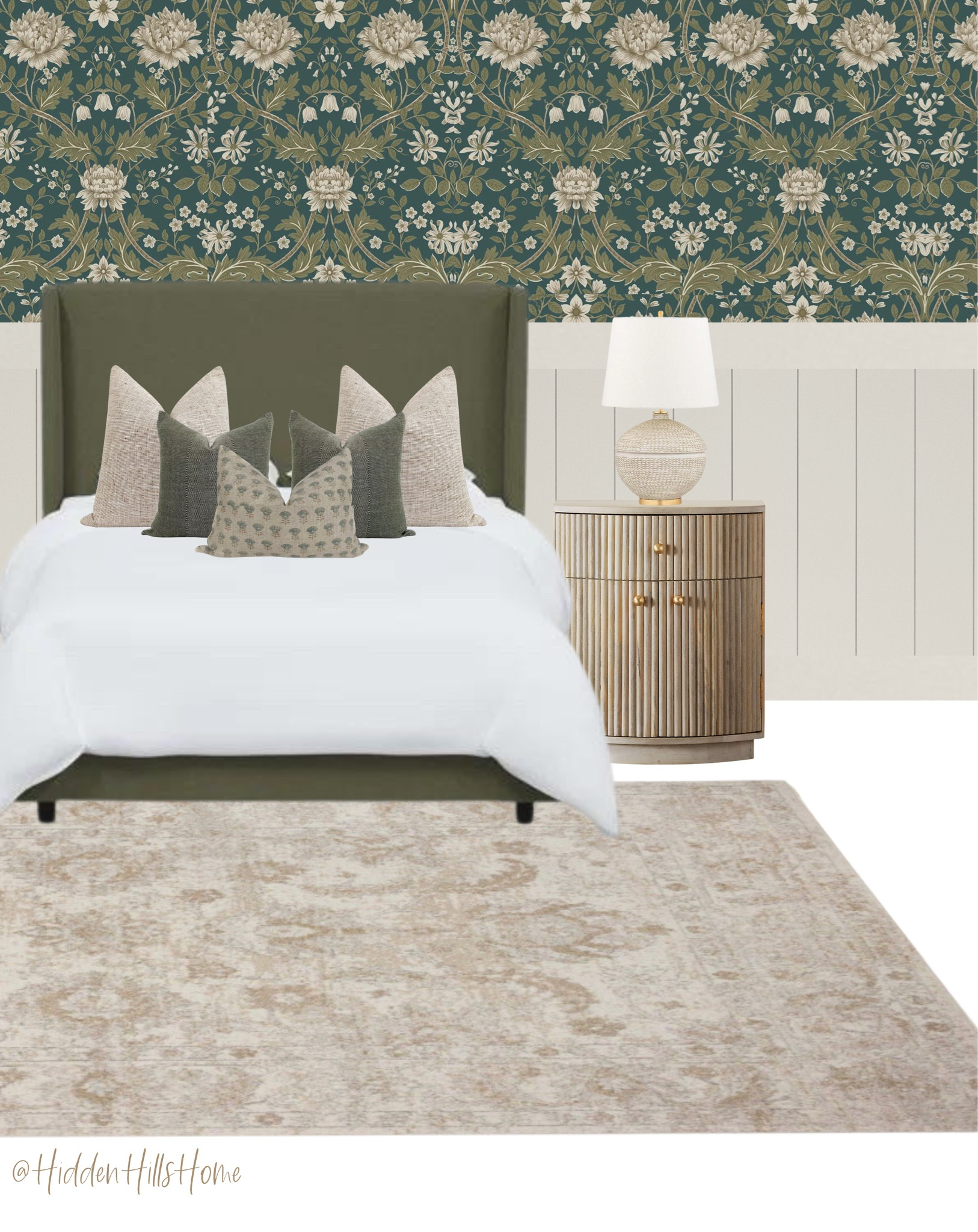 Bedroom decor, bedroom wallpaper, bedding, bedroom mood board, home decor, bedroom design ideas #bedroom 

#LTKsalealert #LTKstyletip #LTKhome